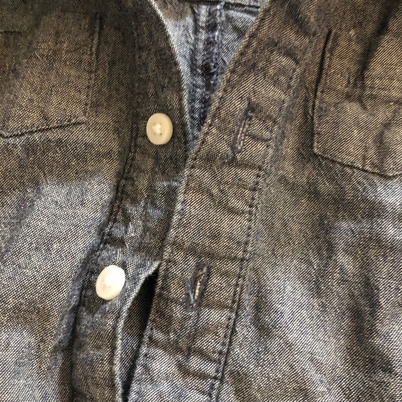 Boys chambray romper - Picture 4 of 5